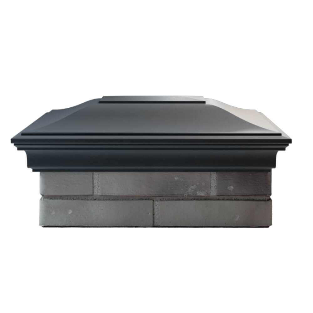 Колпак Zking Монблан Серый на столб 2х1.5 кирпича (515х385мм) в Барабинске фото