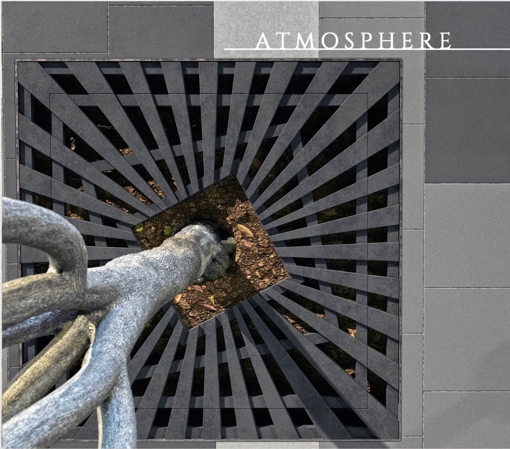 Приствольная решетка для дерева ZKING ATMOSPHERE 1.2х1.2м Черная в Барабинске фото