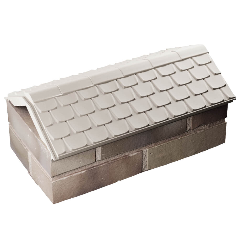 Парапет Zking Эльбрус Бежевый с посадкой на 1 кирпич (255мм) в Барабинске фото