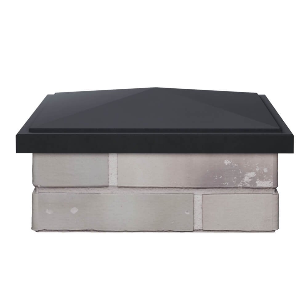 Колпак Zking БонаМоно Серый на столб 1.5х1.5 кирпича (385х385, 400х400мм) Барабинск фото