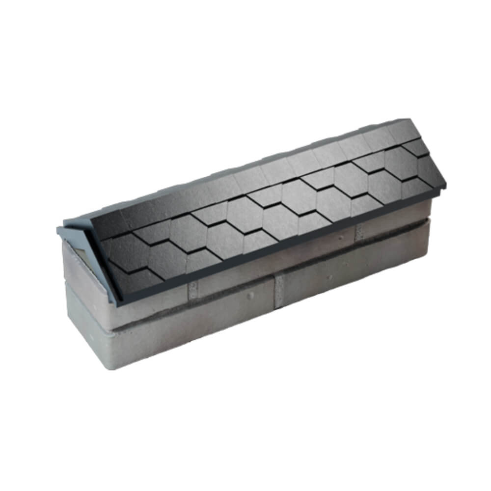 Парапет Zking Эверест Черный с посадкой на 0.5 кирпича (130мм) в Барабинске фото