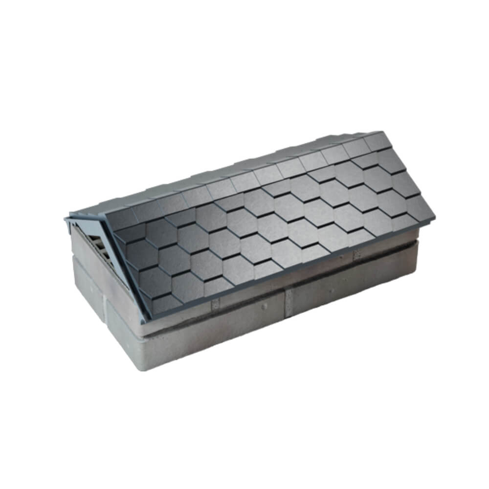 Парапет Zking Эверест Серый с посадкой на 1 кирпич (200/225/255мм) в Барабинске фото