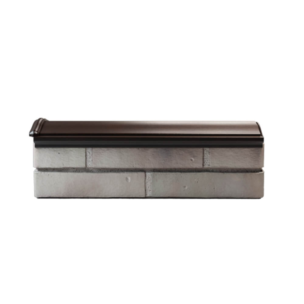 Парапет Zking Монблан Коричневый посадка на 0.5 кирпича (130мм) в Барабинске фото