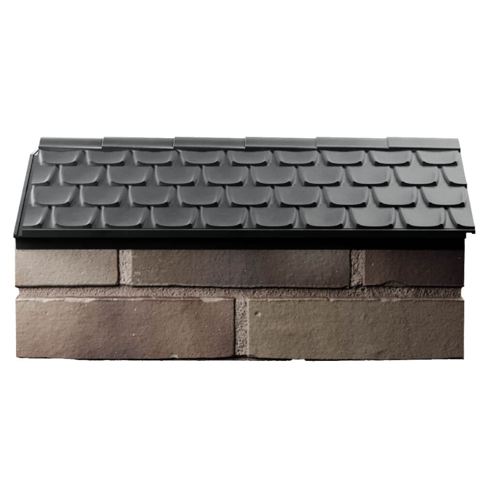 Парапет Zking Эльбрус Серый с посадкой на 1 кирпич (255мм) в Барабинске фото
