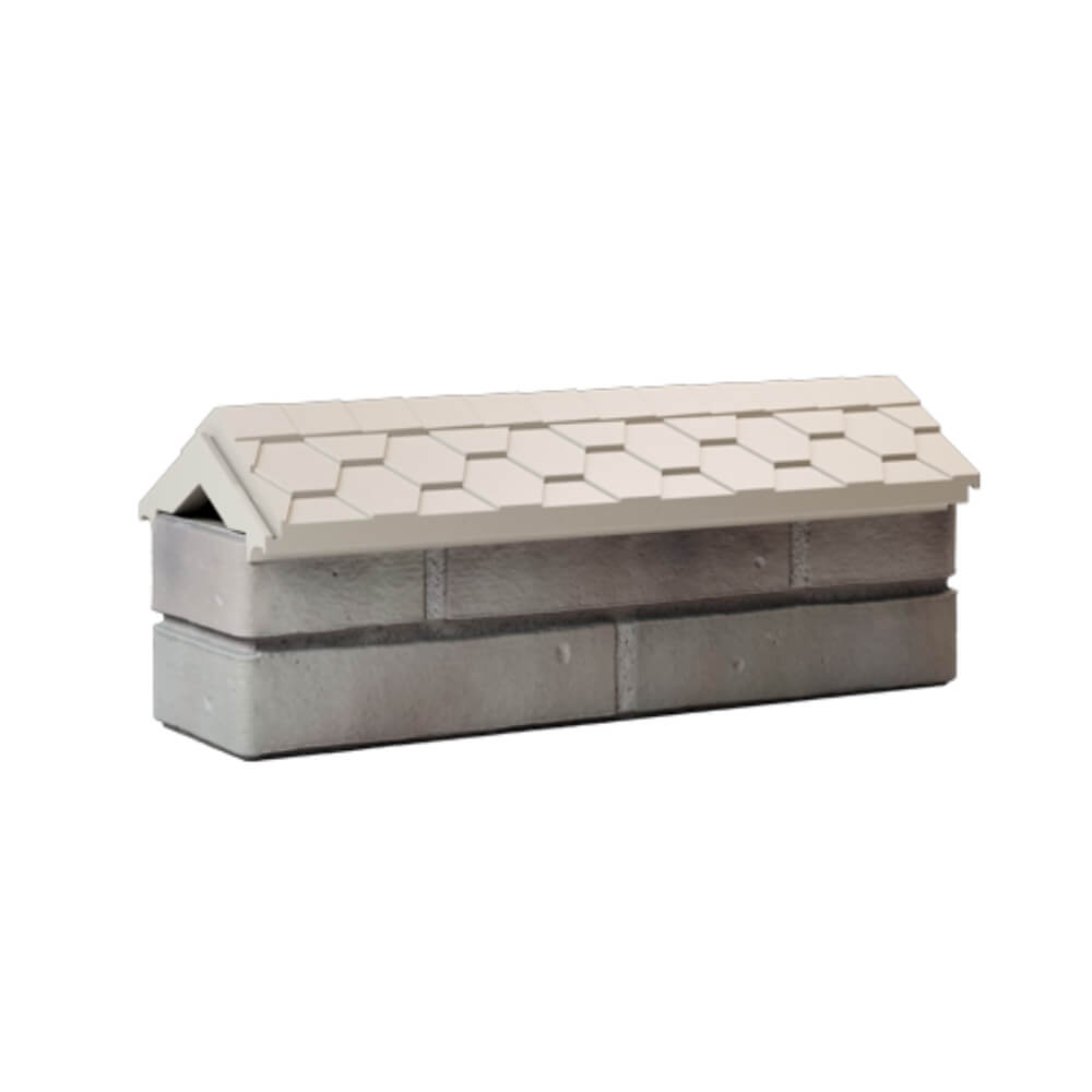 Парапет Zking Эверест Бежевый с посадкой на 0.5 кирпича (130мм) Барабинск фото