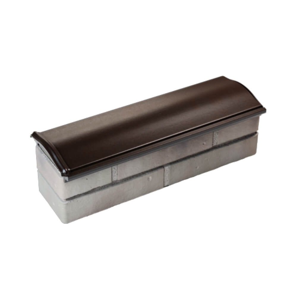 Парапет Zking Монблан Коричневый посадка на 0.5 кирпича (130мм) в Барабинске фото