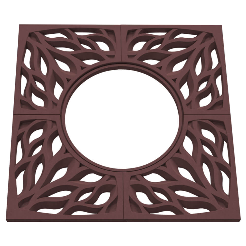 Приствольная решетка для дерева ZKING CRUST 1.2х1.2м Коричневая в Барабинске фото