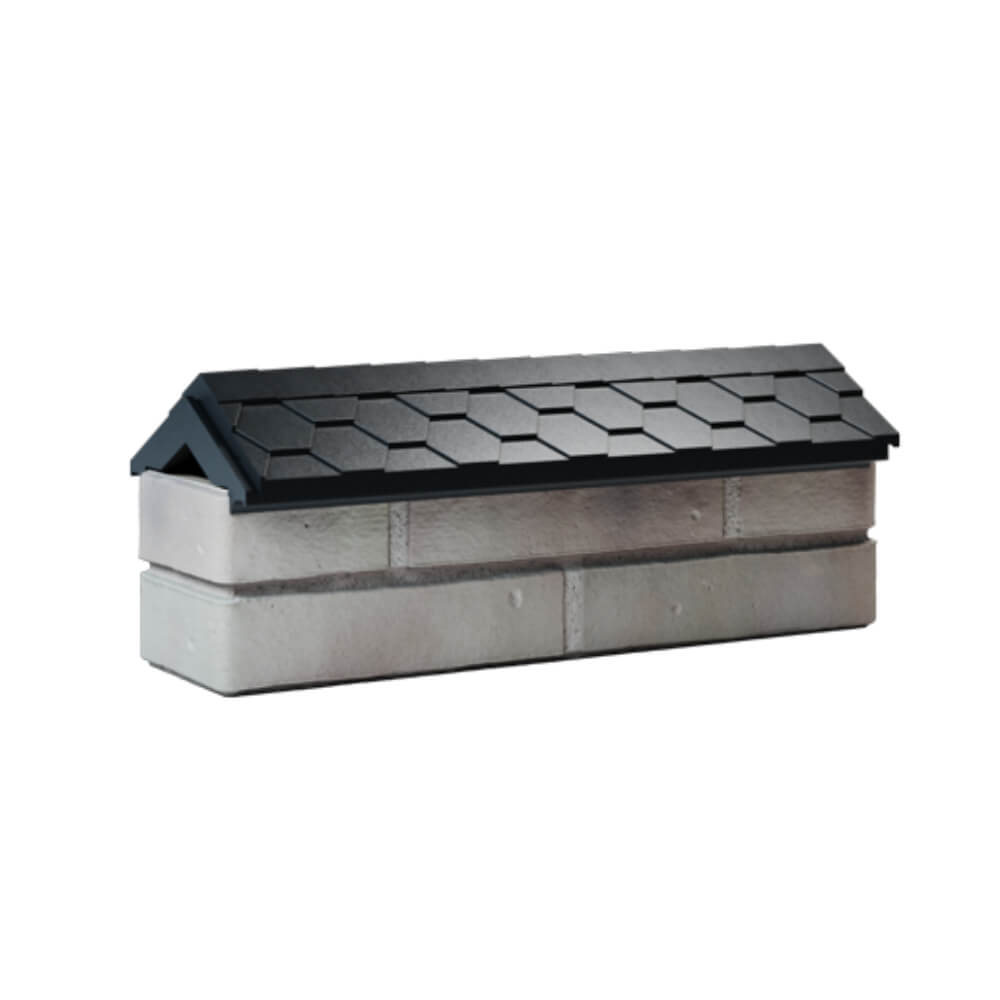 Парапет Zking Эверест Черный с посадкой на 0.5 кирпича (130мм) Барабинск фото