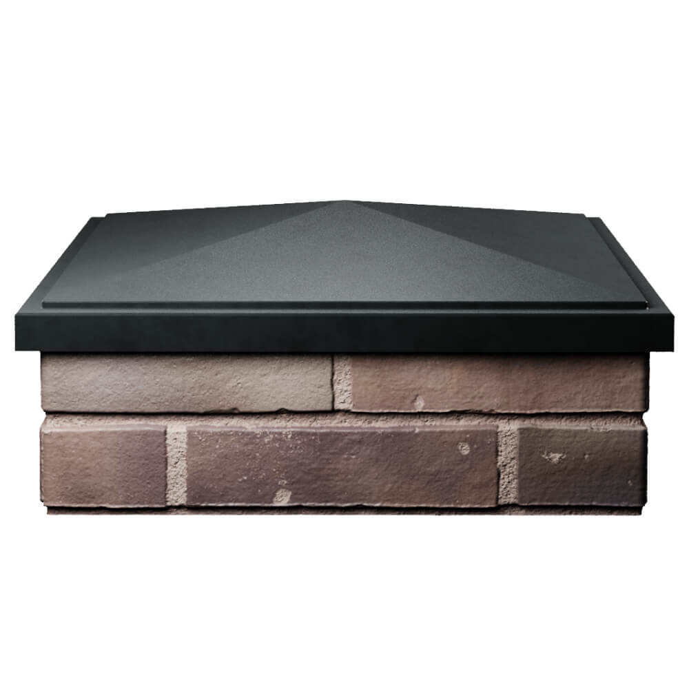 Колпак Zking БонаМоно Черный на столб 2х2 кирпича (515х515, 530х530мм) Барабинск фото