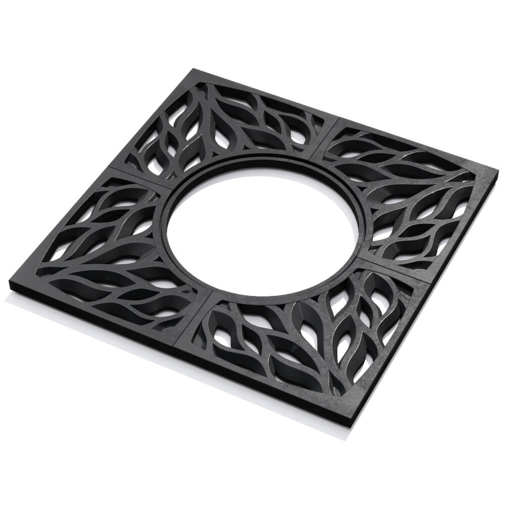 Приствольная решетка для дерева ZKING CRUST 1.2х1.2м Черная в Барабинске фото