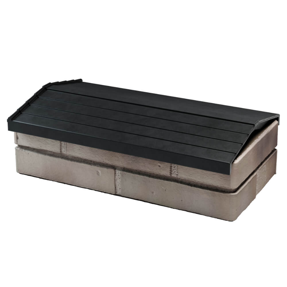 Парапет Zking Бона ХайТек Черный с посадкой на 1 кирпич (200/225/255мм) в Барабинске фото