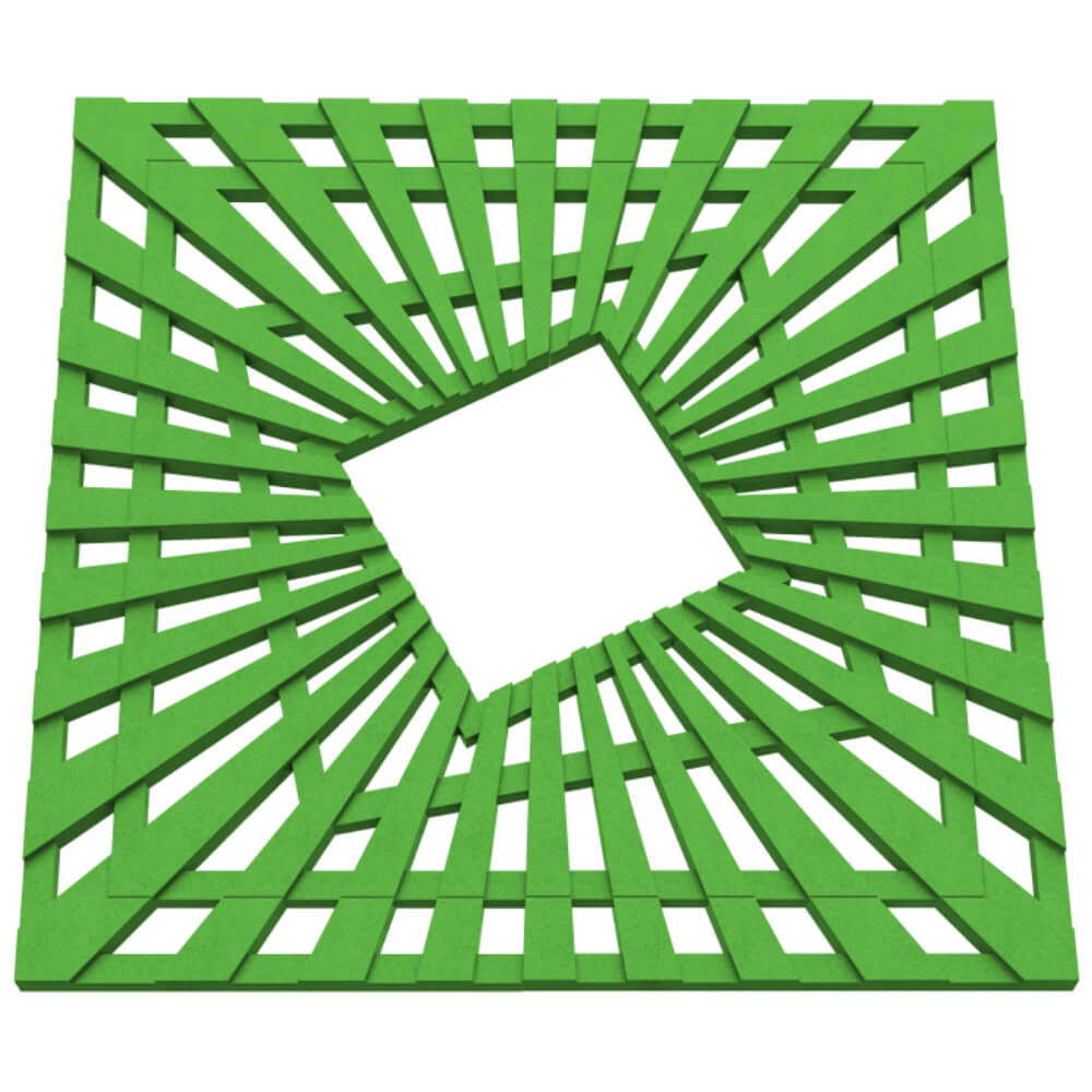 Приствольная решетка для дерева ZKING ATMOSPHERE 1.2х1.2м Зеленая в Барабинске фото