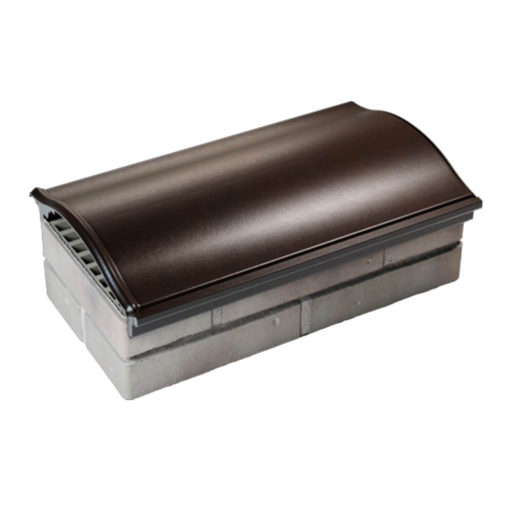 Парапет Zking Монблан Коричневый посадка на 1 кирпич (200/225/255мм) в Барабинске фото