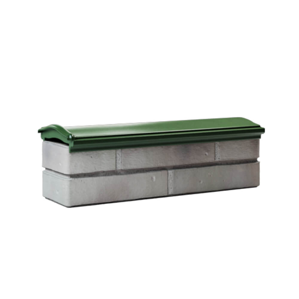 Парапет Zking Монблан Зеленый посадка на 0.5 кирпича (130мм) Барабинск фото