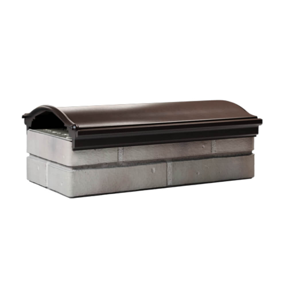 Парапет Zking Монблан Коричневый посадка на 1 кирпич (200/225/255мм) Барабинск фото