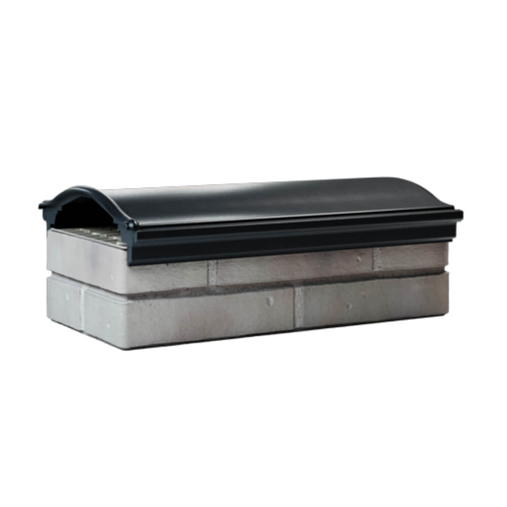 Парапет Zking Монблан Черный посадка на 1 кирпич (200/225/255мм) Барабинск фото