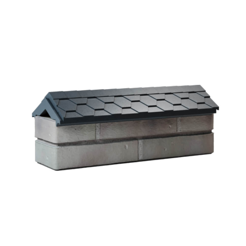 Парапет Zking Эверест Серый с посадкой на 0.5 кирпича (130мм) Барабинск фото