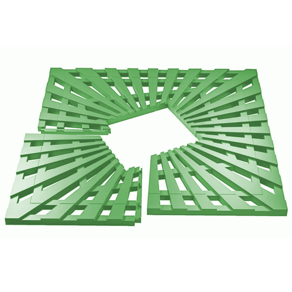 Приствольная решетка для дерева ZKING ATMOSPHERE 1.2х1.2м Зеленая в Барабинске фото