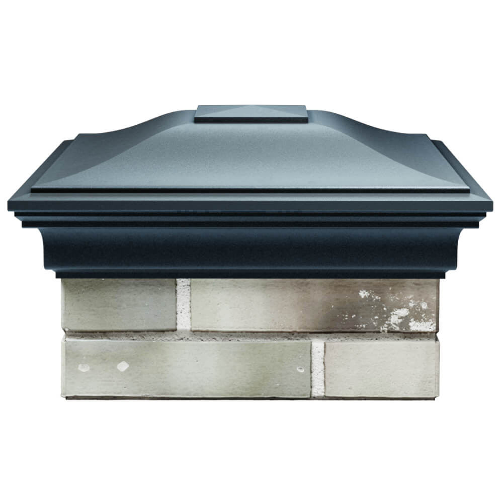 Колпак Zking Монблан Серый на столб 1.5х1.5 кирпича (385х385мм) Барабинск фото