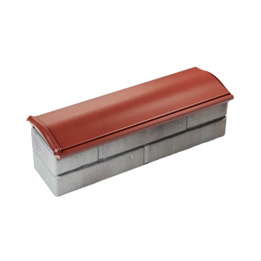 Парапет Zking Монблан Красный посадка на 0.5 кирпича (130мм) в Барабинске фото