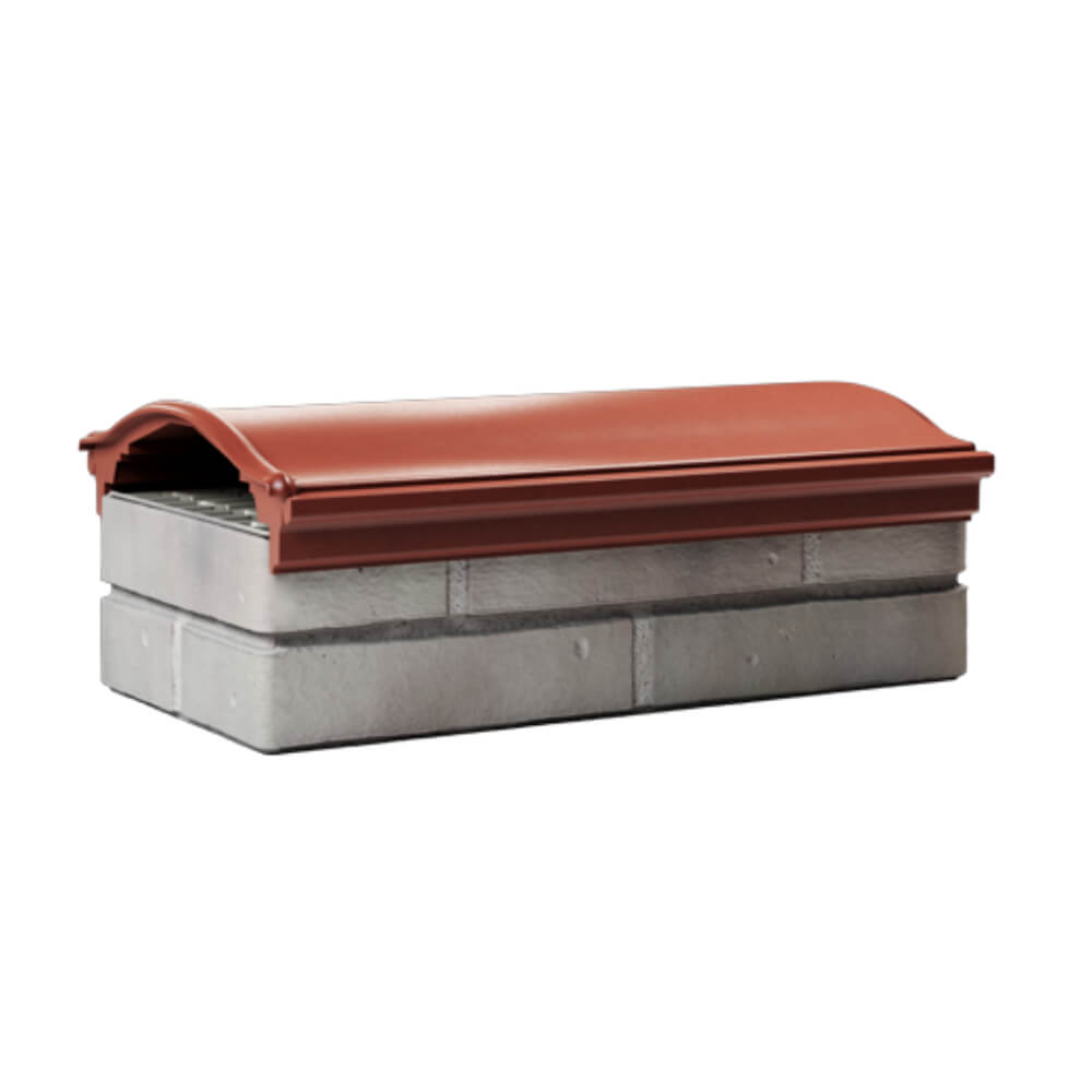 Парапет Zking Монблан Красный посадка на 1 кирпич (200/225/255мм) Барабинск фото