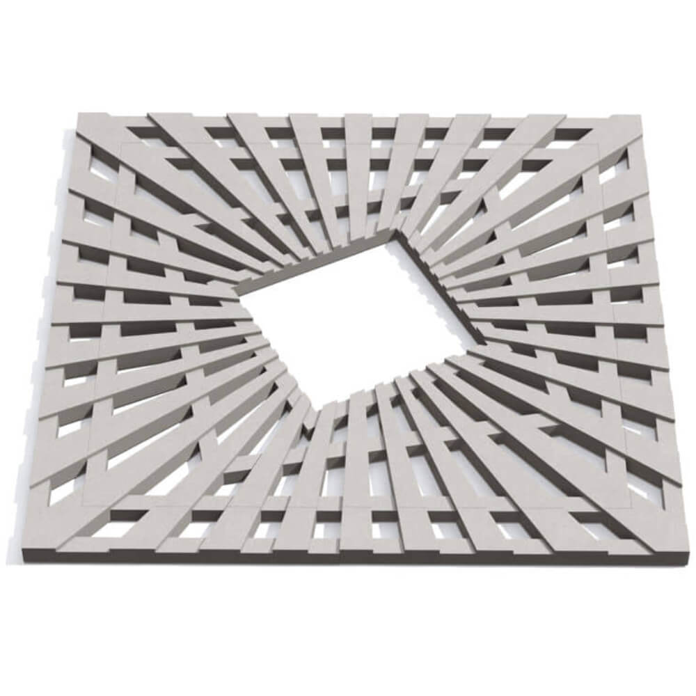 Приствольная решетка для дерева ZKING ATMOSPHERE 1.2х1.2м Бежевая Барабинск фото