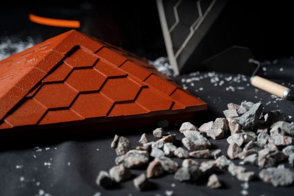 Колпак Zking Эверест Красный на столб 1.5х1.5 кирпича (390х390мм) в Барабинске фото