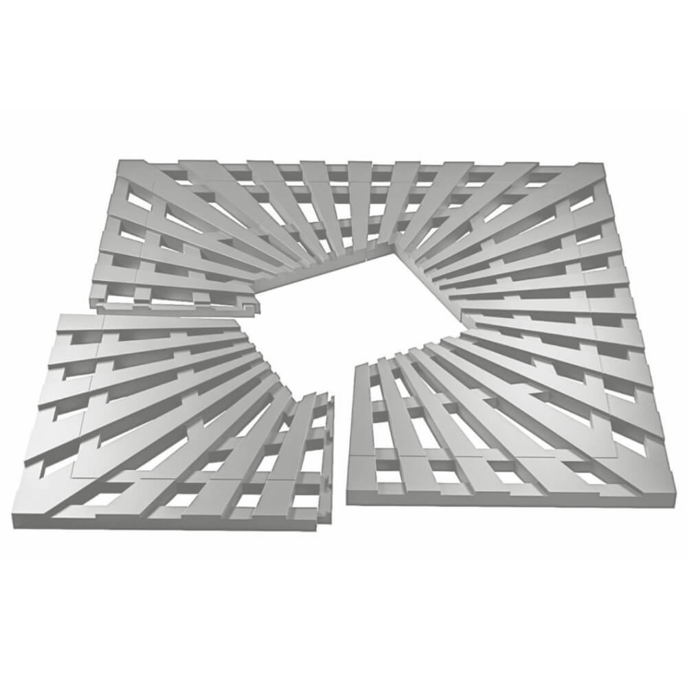 Приствольная решетка для дерева ZKING ATMOSPHERE 1.2х1.2м Бежевая в Барабинске фото