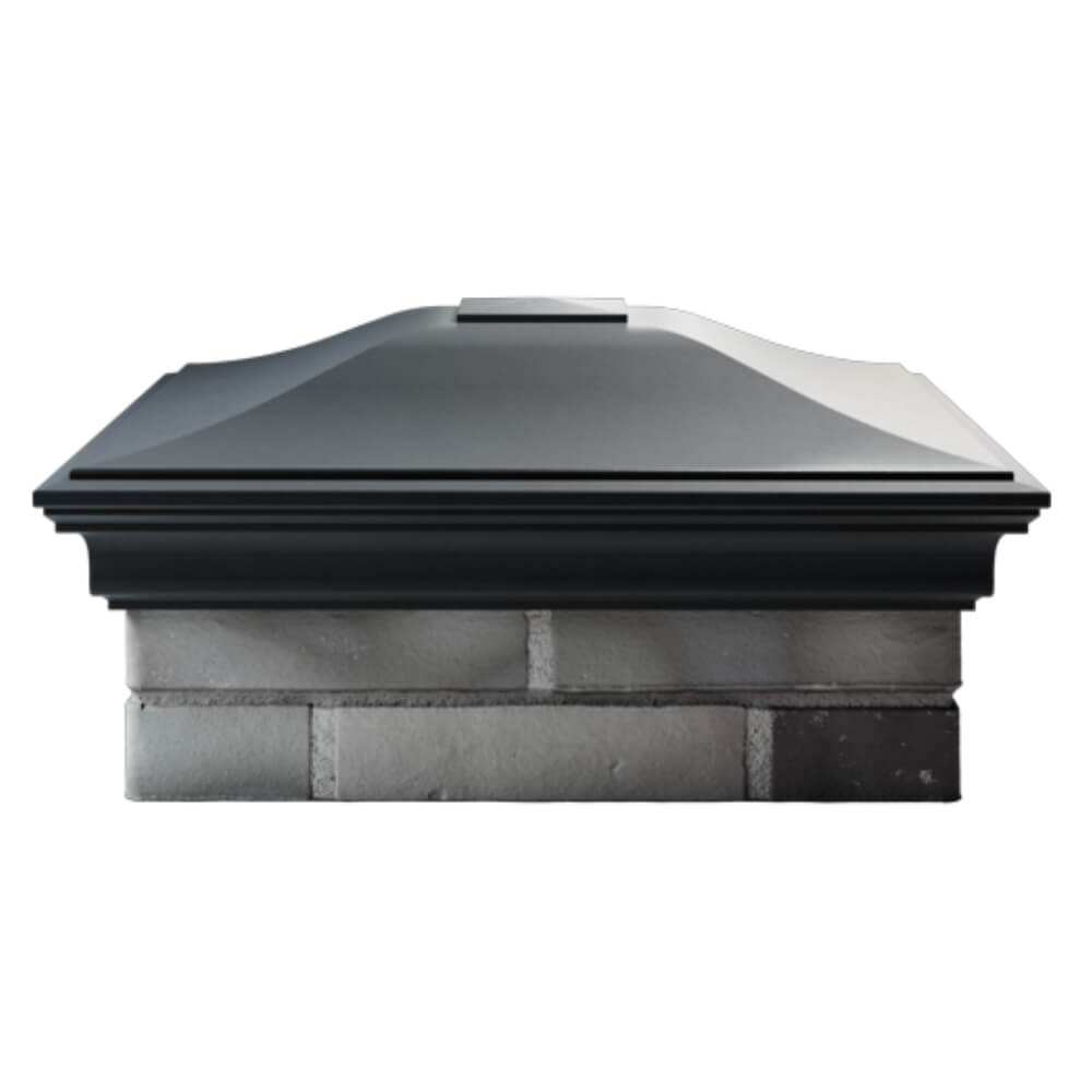 Колпак Zking Монблан Серый на столб 2х2 кирпича (515х515мм) в Барабинске фото