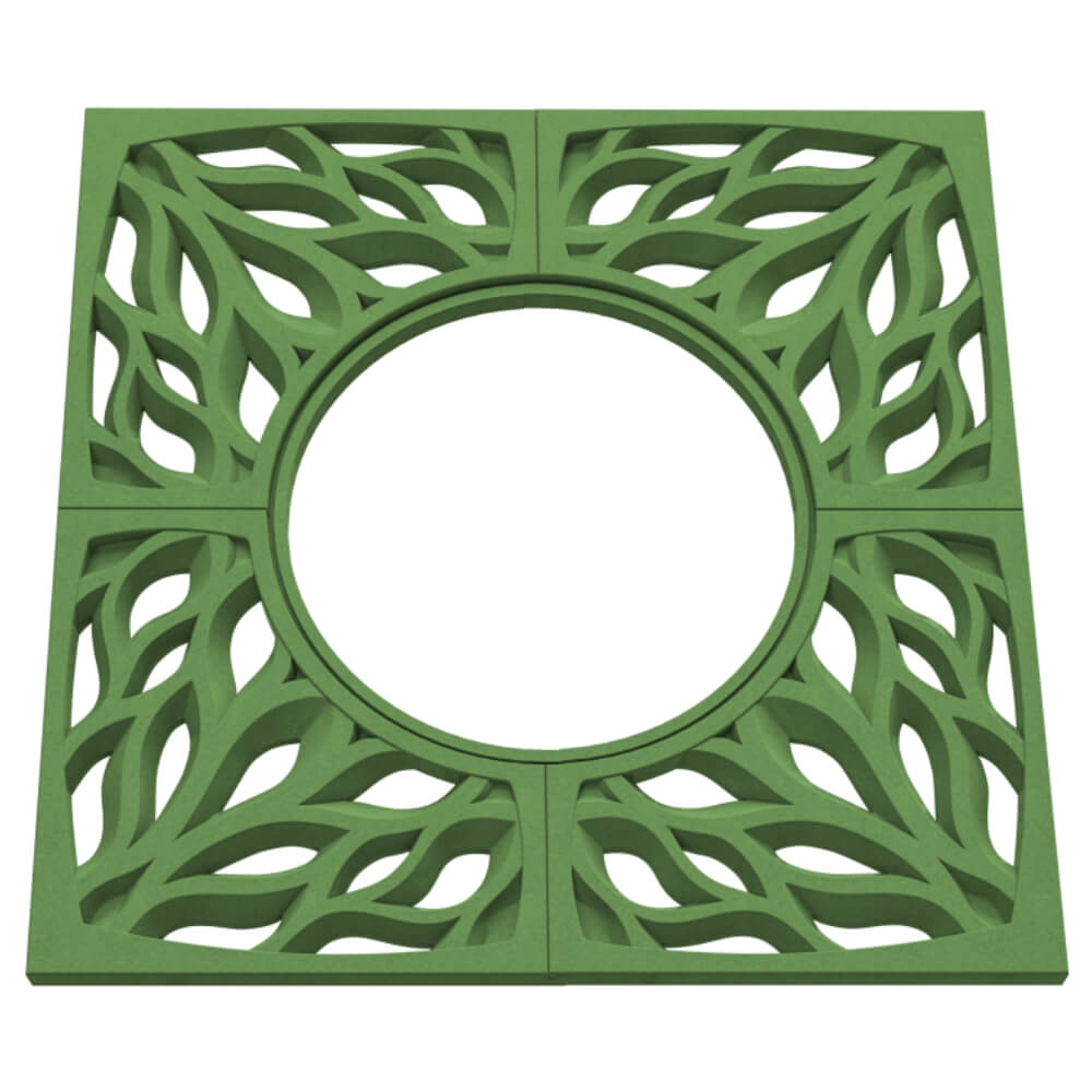 Приствольная решетка для дерева ZKING CRUST 1.2х1.2м Зеленая в Барабинске фото