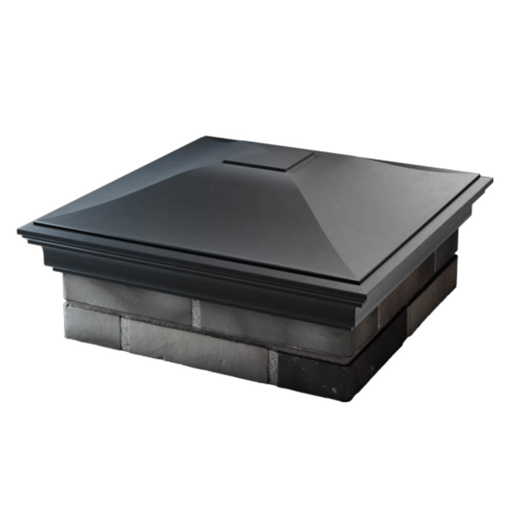 Колпак Zking Монблан Серый на столб 2х2 кирпича (515х515мм) в Барабинске фото