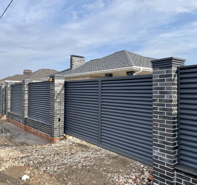 Колпак Zking Бона ХайТек Серый на столб 1.5х1.5 кирпича (385х385мм) в Барабинске фото