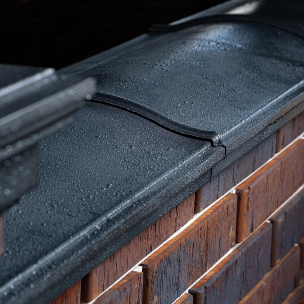 Парапет Zking Монблан Черный посадка на 0.5 кирпича (130мм) в Барабинске фото