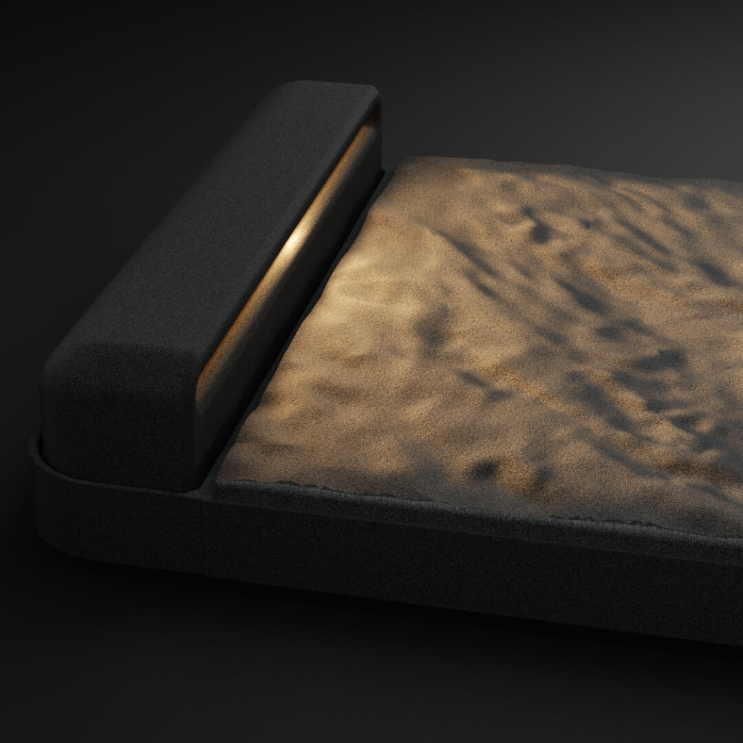 LED Светильник для шаговой плиты STONE Графитовый Серый 330х75х98мм Барабинск фото