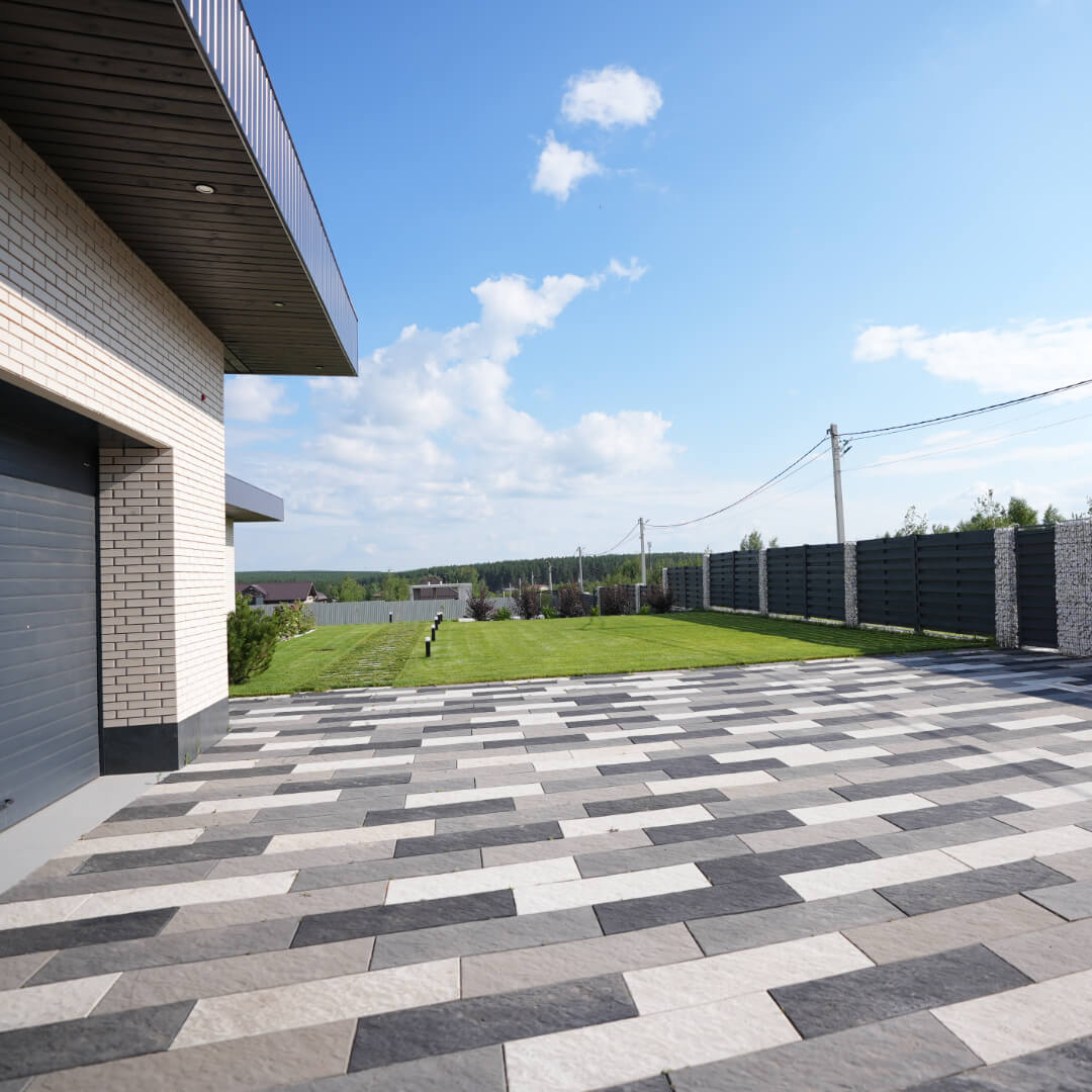 Шаговая плита STONE Графитовый Серый 990х330х55мм в Барабинске фото